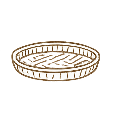 Bandeja de esparto