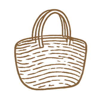 Bolso de mimbre