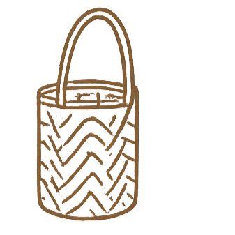 Botellero de esparto