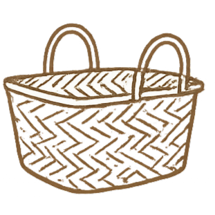 Cesta de esparto